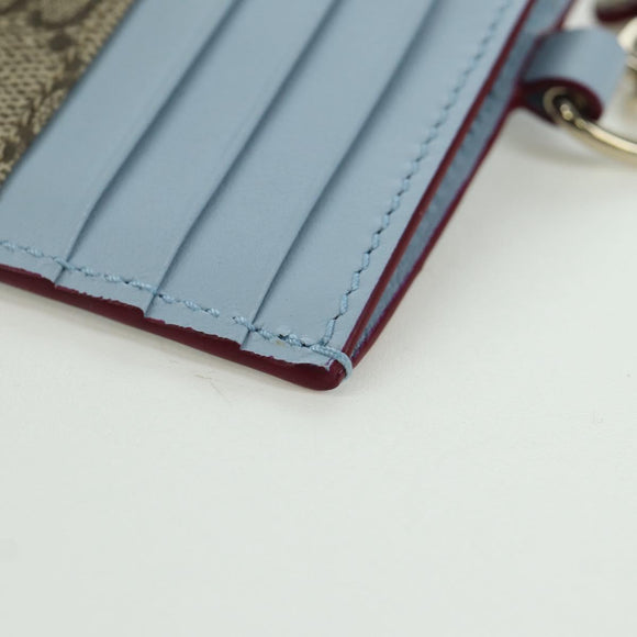 GUCCI GG Supreme Higuchi Yuko Collaboration Key Case PVC 847916 Auth YKZ482SAM