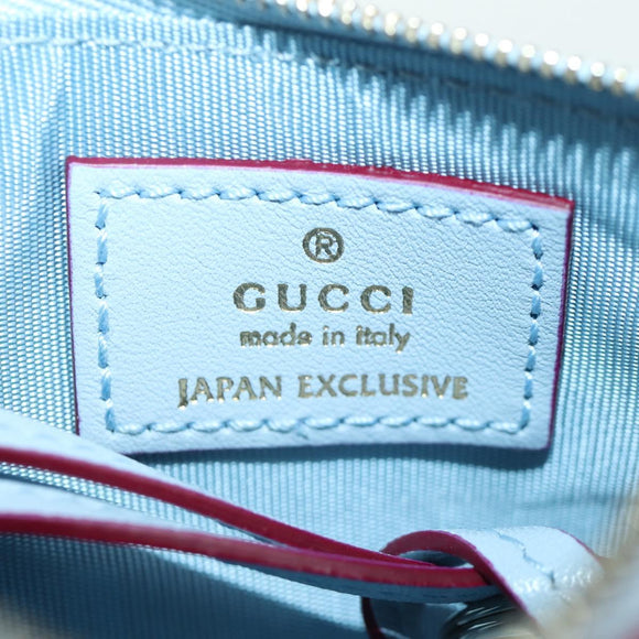 GUCCI GG Supreme Higuchi Yuko Collaboration Key Case PVC 847916 Auth YKZ482SAM