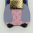 LOUIS VUITTON Monogram LV Marmot Charm Purple M01350 LV Auth YKZ484M-2