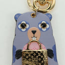 LOUIS VUITTON Monogram LV Marmot Charm Purple M01350 LV Auth YKZ484M-3