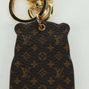 LOUIS VUITTON Monogram LV Marmot Charm Purple M01350 LV Auth YKZ484M-7