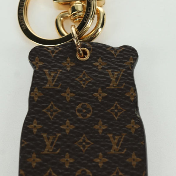 LOUIS VUITTON Monogram LV Marmot Charm Purple M01350 LV Auth YKZ484M