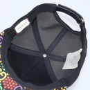 GUCCI GG Psychedelic Cap PVC Multicolor 517074 Auth YKZ486A-11