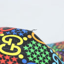 GUCCI GG Psychedelic Cap PVC Multicolor 517074 Auth YKZ486A-8