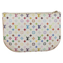 LOUIS VUITTON Monogram Multicolor Pochette GM Etui Wit M60027 Auth YKZ490A-2
