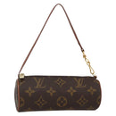 LOUIS VUITTON Monogram Papillon Pouch LV Auth YKZ496-1