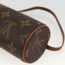 LOUIS VUITTON Monogram Papillon Pouch LV Auth YKZ496-12
