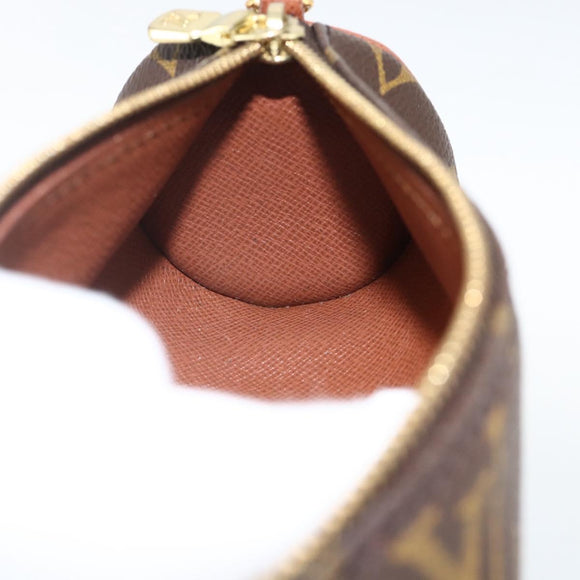 LOUIS VUITTON Monogram Papillon Pouch LV Auth YKZ496