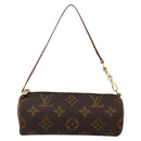 LOUIS VUITTON Monogram Papillon Pouch LV Auth YKZ496-2