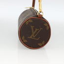 LOUIS VUITTON Monogram Papillon Pouch LV Auth YKZ496-5
