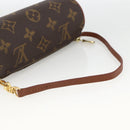 LOUIS VUITTON Monogram Papillon Pouch LV Auth YKZ496-7