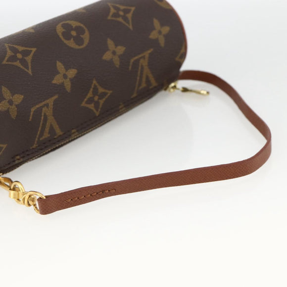 LOUIS VUITTON Monogram Papillon Pouch LV Auth YKZ496