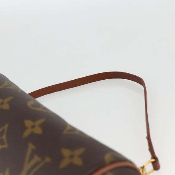 LOUIS VUITTON Monogram Papillon Pouch LV Auth YKZ496