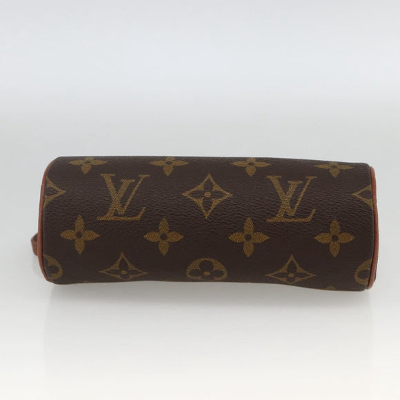 LOUIS VUITTON Monogram Papillon Pouch LV Auth YKZ496