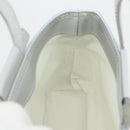 CELINE Macadam Canvas Hand Pouch Light Blue Auth YKZ501A-16