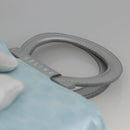 CELINE Macadam Canvas Hand Pouch Light Blue Auth YKZ501A-8