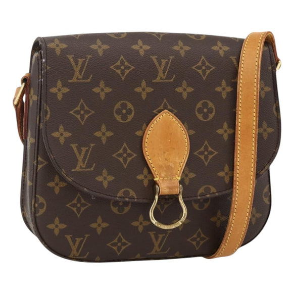 LOUIS VUITTON Monogram Saint Cloud GM Shoulder Bag M51242 LV Auth YKZ513A