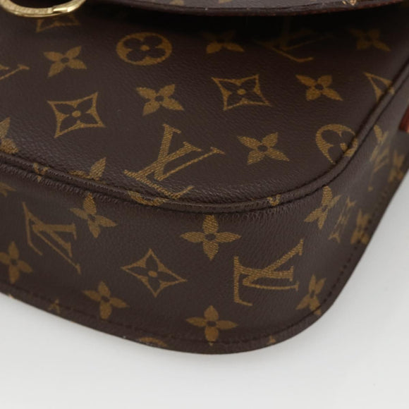 LOUIS VUITTON Monogram Saint Cloud GM Shoulder Bag M51242 LV Auth YKZ513A