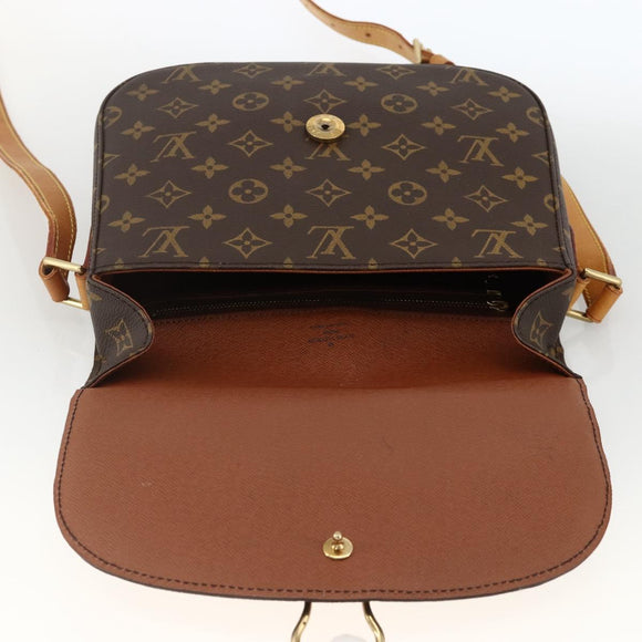 LOUIS VUITTON Monogram Saint Cloud GM Shoulder Bag M51242 LV Auth YKZ513A