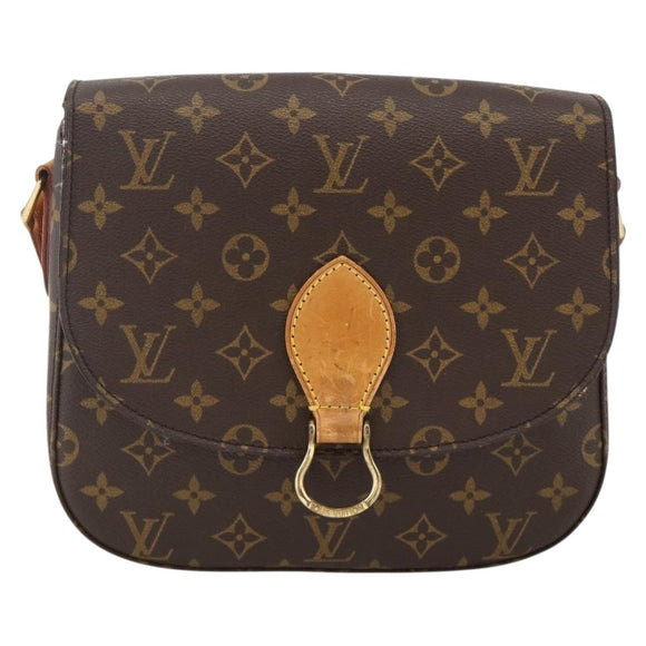 LOUIS VUITTON Monogram Saint Cloud GM Shoulder Bag M51242 LV Auth YKZ513A