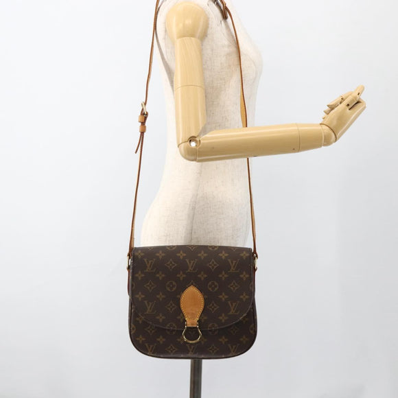 LOUIS VUITTON Monogram Saint Cloud GM Shoulder Bag M51242 LV Auth YKZ513A