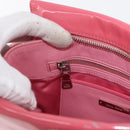 Miu Miu Hand Bag Patent leather 2way Pink Silver Auth YKZ520-26