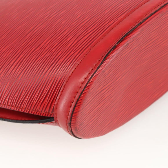 LOUIS VUITTON Epi Saint Jacques Shopping Shoulder Bag Red M52277 LV Auth YKZ539
