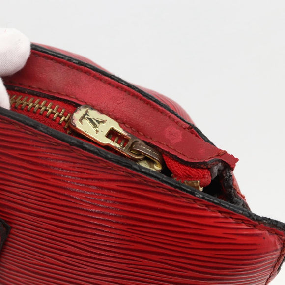 LOUIS VUITTON Epi Saint Jacques Shopping Shoulder Bag Red M52277 LV Auth YKZ539