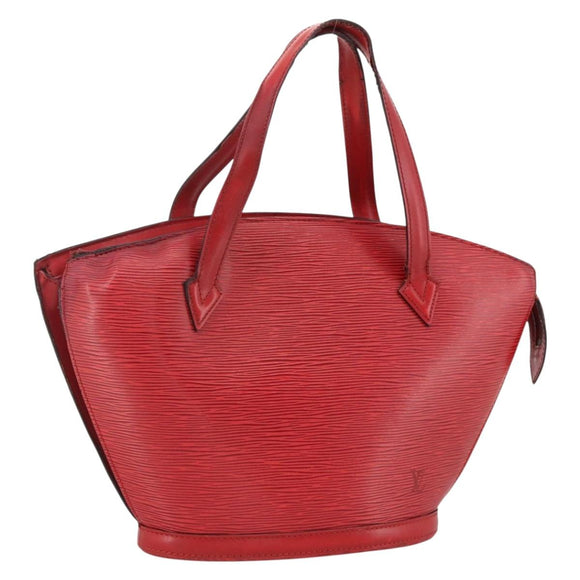 LOUIS VUITTON Epi Saint Jacques Shopping Shoulder Bag Red M52277 LV Auth YKZ539