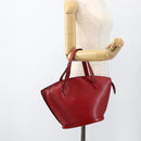 LOUIS VUITTON Epi Saint Jacques Shopping Shoulder Bag Red M52277 LV Auth YKZ539-24