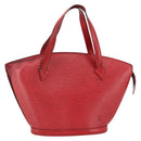 LOUIS VUITTON Epi Saint Jacques Shopping Shoulder Bag Red M52277 LV Auth YKZ539-13