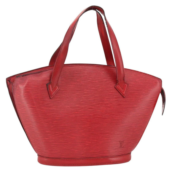 LOUIS VUITTON Epi Saint Jacques Shopping Shoulder Bag Red M52277 LV Auth YKZ539