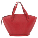 LOUIS VUITTON Epi Saint Jacques Shopping Shoulder Bag Red M52277 LV Auth YKZ539-2