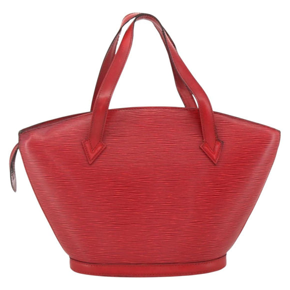 LOUIS VUITTON Epi Saint Jacques Shopping Shoulder Bag Red M52277 LV Auth YKZ539