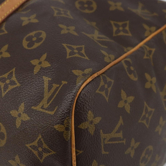 LOUIS VUITTON Monogram Sac Souple 35 Boston Bag M41626 LV Auth YKZ540