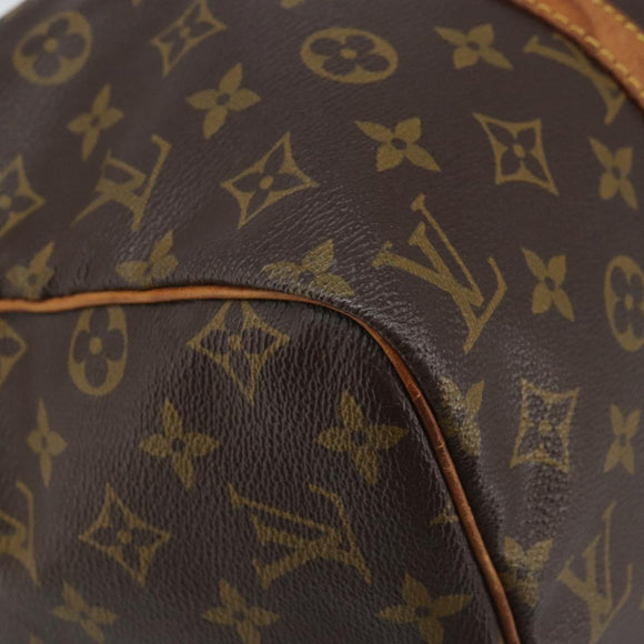 LOUIS VUITTON Monogram Sac Souple 35 Boston Bag M41626 LV Auth YKZ540