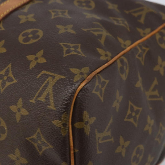 LOUIS VUITTON Monogram Sac Souple 35 Boston Bag M41626 LV Auth YKZ540