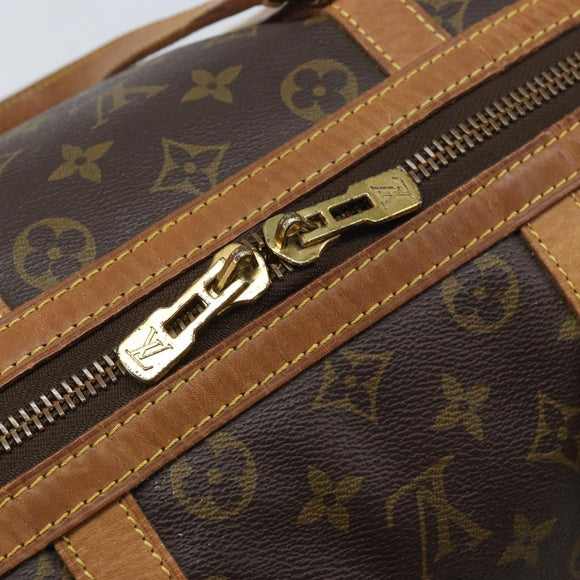 LOUIS VUITTON Monogram Sac Souple 35 Boston Bag M41626 LV Auth YKZ540