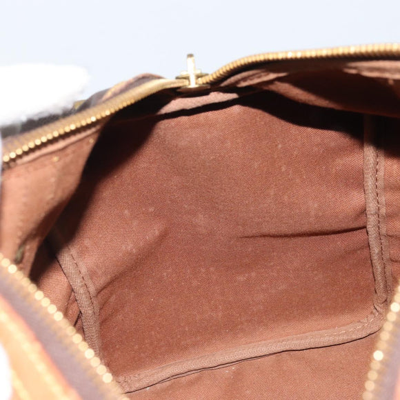 LOUIS VUITTON Monogram Sac Souple 35 Boston Bag M41626 LV Auth YKZ540