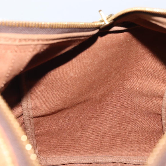 LOUIS VUITTON Monogram Sac Souple 35 Boston Bag M41626 LV Auth YKZ540