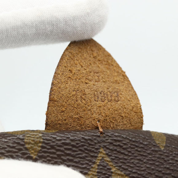 LOUIS VUITTON Monogram Sac Souple 35 Boston Bag M41626 LV Auth YKZ540