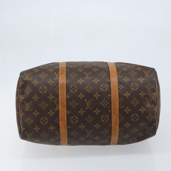 LOUIS VUITTON Monogram Sac Souple 35 Boston Bag M41626 LV Auth YKZ540
