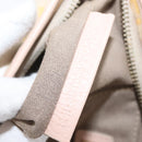 FENDI Zucchino Canvas Shoulder Bag Beige Gold Auth YKZ541A-12
