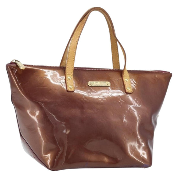 LOUIS VUITTON Monogram Vernis Bellevue GM Tote Bag Violet M93588 LV Auth YKZ544