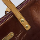 LOUIS VUITTON Monogram Vernis Bellevue GM Tote Bag Violet M93588 LV Auth YKZ544-16