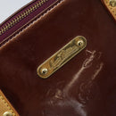 LOUIS VUITTON Monogram Vernis Bellevue GM Tote Bag Violet M93588 LV Auth YKZ544-17