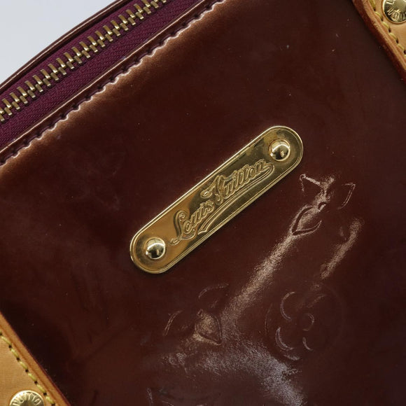 LOUIS VUITTON Monogram Vernis Bellevue GM Tote Bag Violet M93588 LV Auth YKZ544