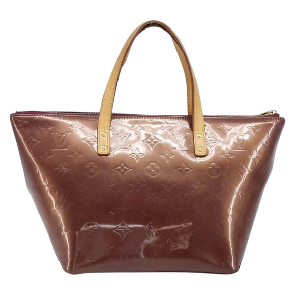 LOUIS VUITTON Monogram Vernis Bellevue GM Tote Bag Violet M93588 LV Auth YKZ544