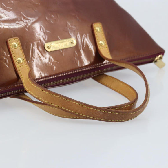 LOUIS VUITTON Monogram Vernis Bellevue GM Tote Bag Violet M93588 LV Auth YKZ544