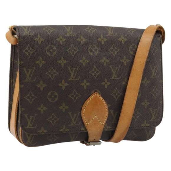 LOUIS VUITTON Monogram Cartouchiere GM Shoulder Bag M51252 LV Auth YKZ547A